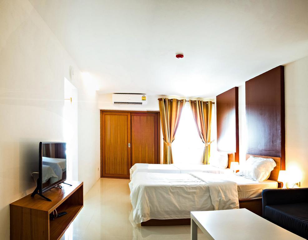 Nrv Place Apart Hotel Bangkok Oda fotoğraf